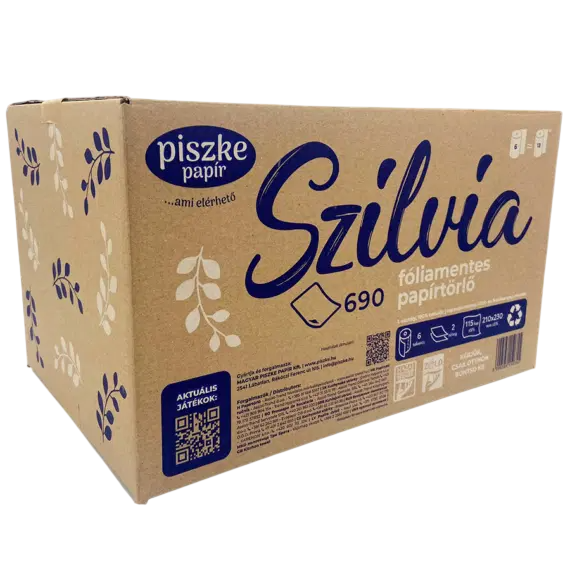 Ręczniki papierowe Szilvia 690 (6 rolek w opakowaniu)